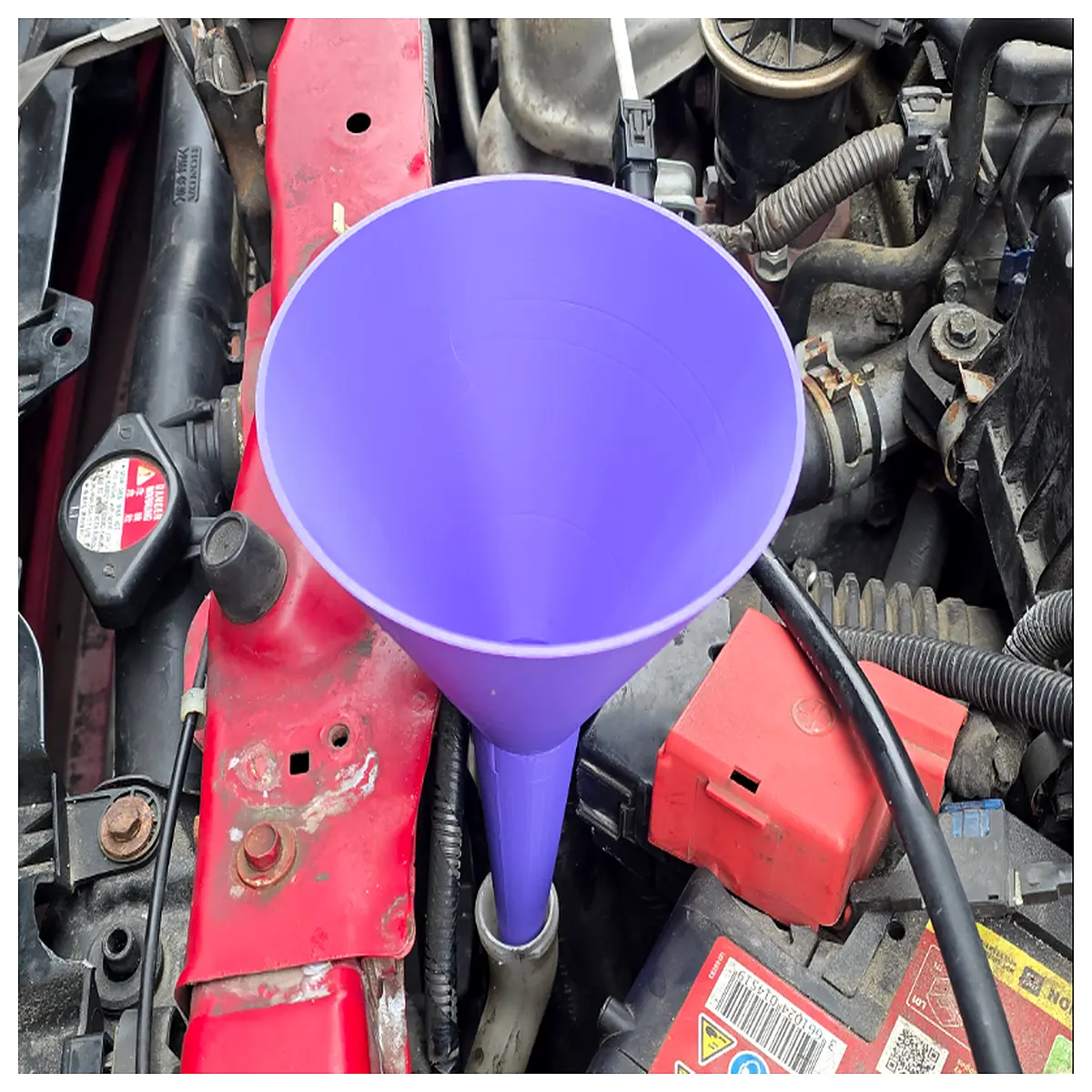 Coolant Funnel 10th Gen UFO Coolant Addition Funnel Car Repair Tool 8th Gen Parts