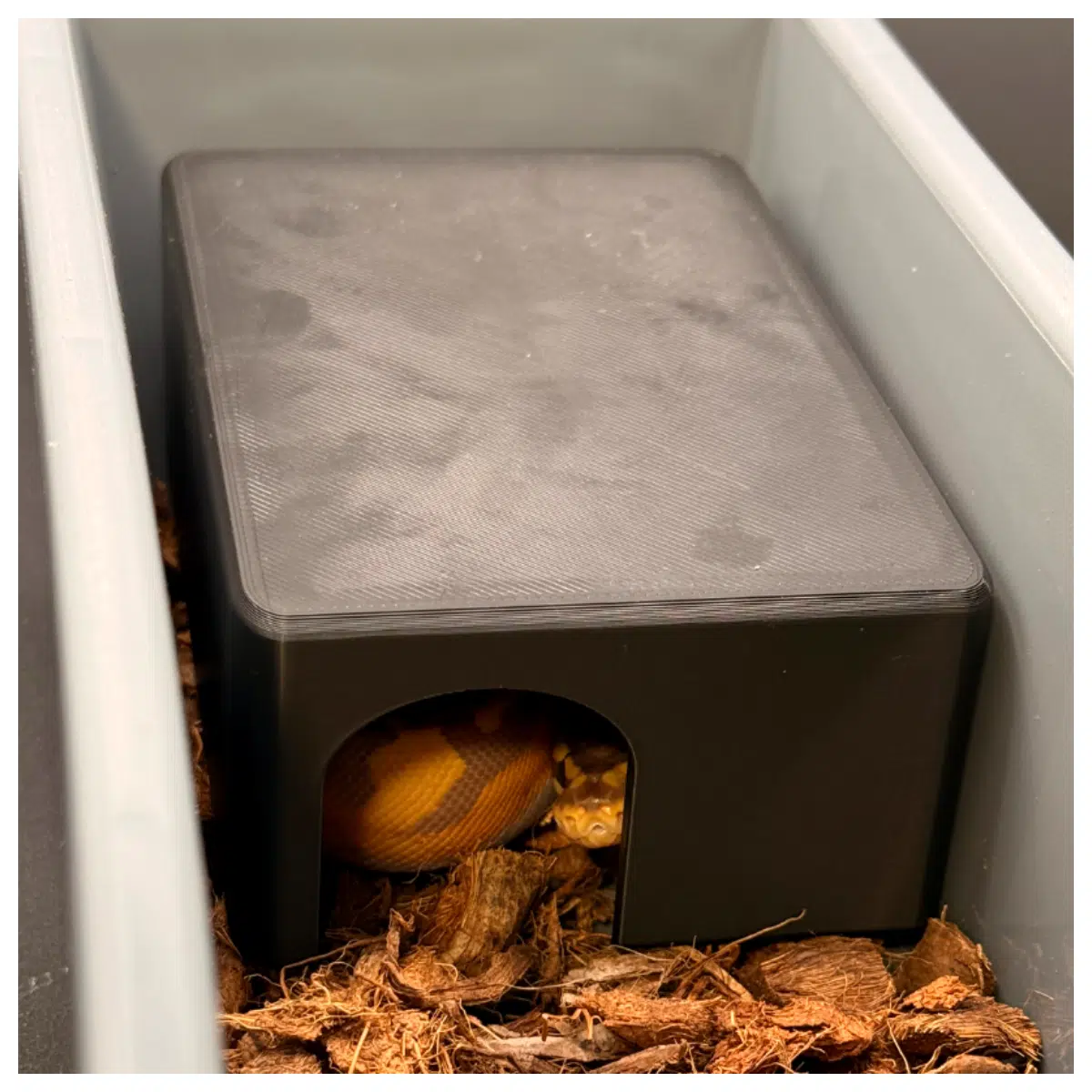 hamster hideout for lp05 cage small animal shelter cozy burrow toy bedding safe hiding spot