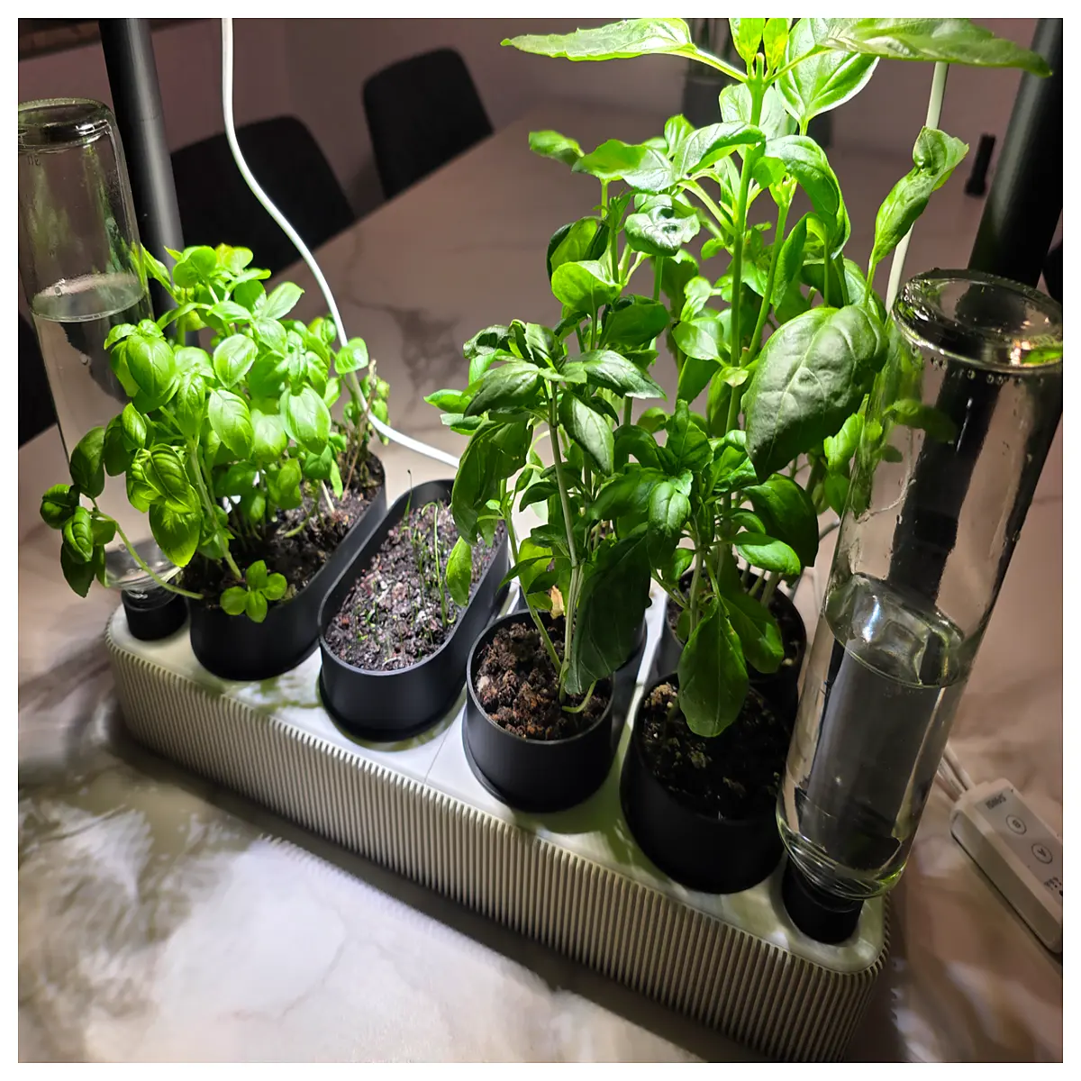 Indoor Garden Bottle Adapter Mini Planter Water Tube Connector Automatic Watering System Garden Accessories