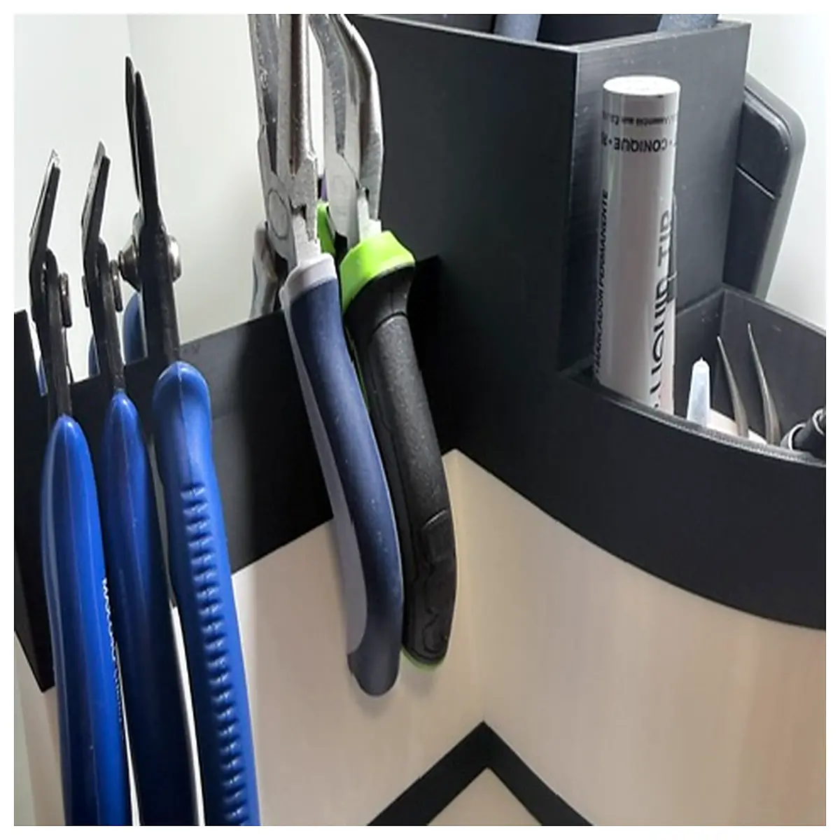 Desktop Organizer Clamp Holder Storage Box Office Storage Tool Desktop Storage Case Computer Accessories Messy Desk Organizer