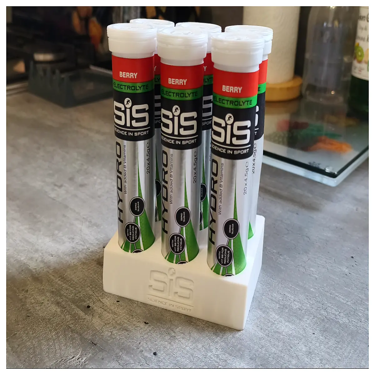 SIS Hydro Pill Tube Display Stand Pill Display Rack Pharmacy Display Unit Medication Showcase Retail Promotion Stand