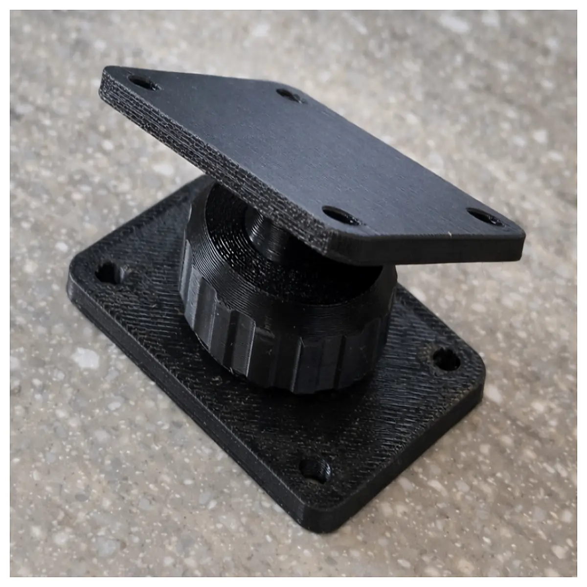 Slim 30x38mm Rotating Mount Adapter Lens Holder Camera Support Video Stabilizer Action Camera Accessories