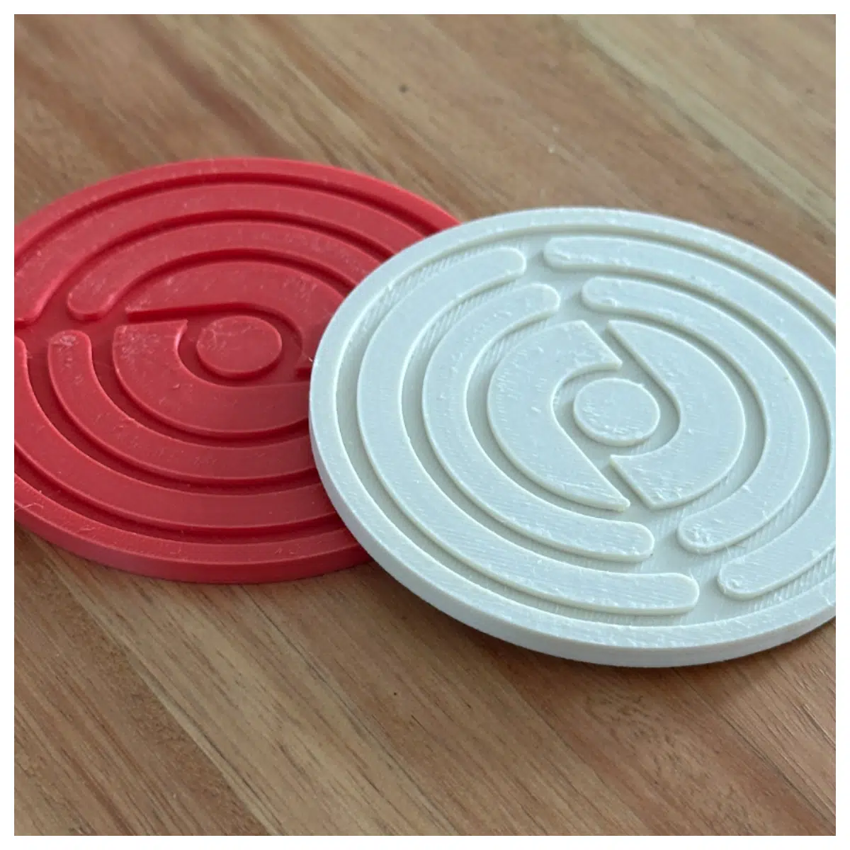 modern geometric maze coaster set anti slip silicone drink mat for coffee table home decor gift
