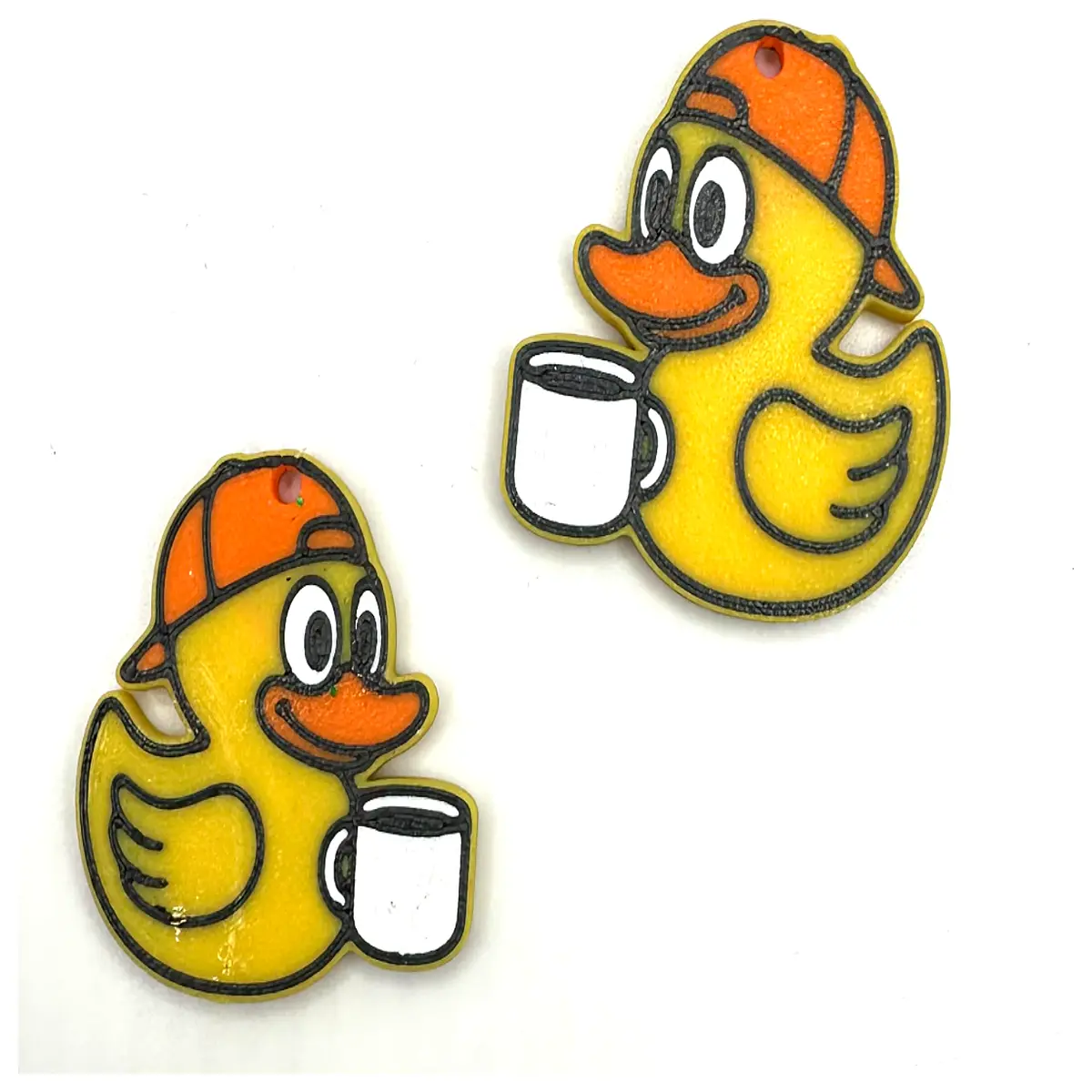 Coffee Keychain La Qia Design Car Accessory Friends Novelty Keyring Decoration Charm