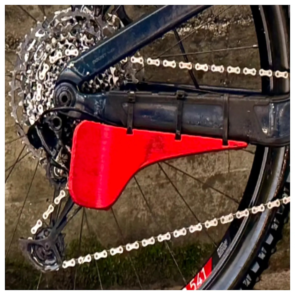 Rear Derailleur Guard Bike Protection Cover Accessories Sliding Shield Chain Guard Cycling Parts