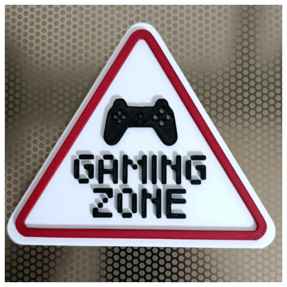 Game Zone 3D Signage Game Display Markers Shop Decoration Arcade Signage Gaming Theme Signage Game Peripheral Display