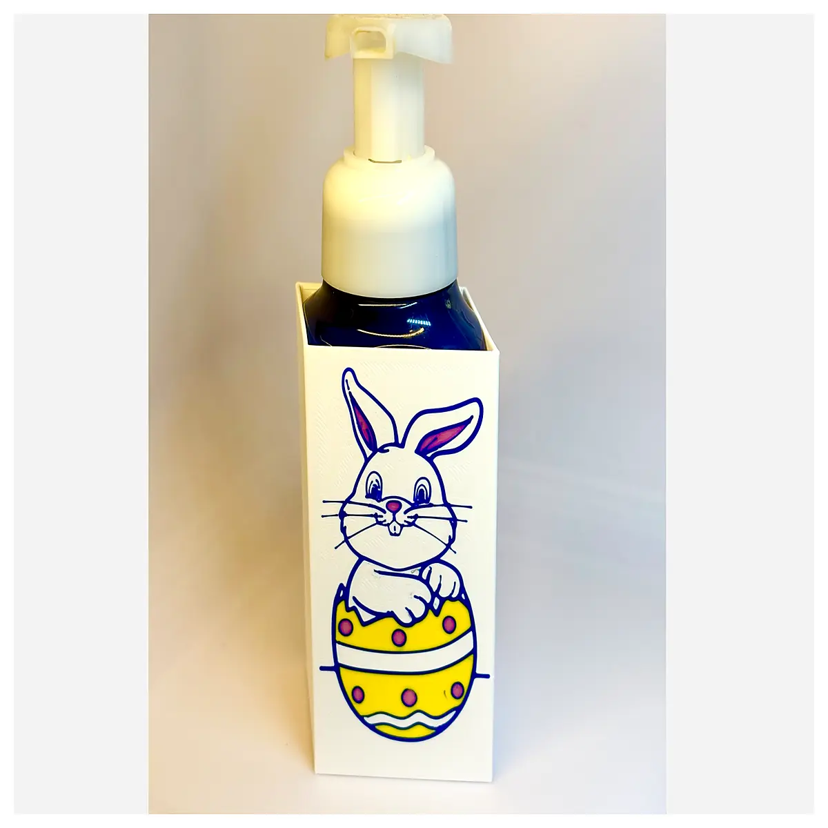 Easter Bunny Hand Soap Dispenser Holder Holiday Decor Kids Gift Dress Up Hand Cleaning Supplies Creative Home Decoration