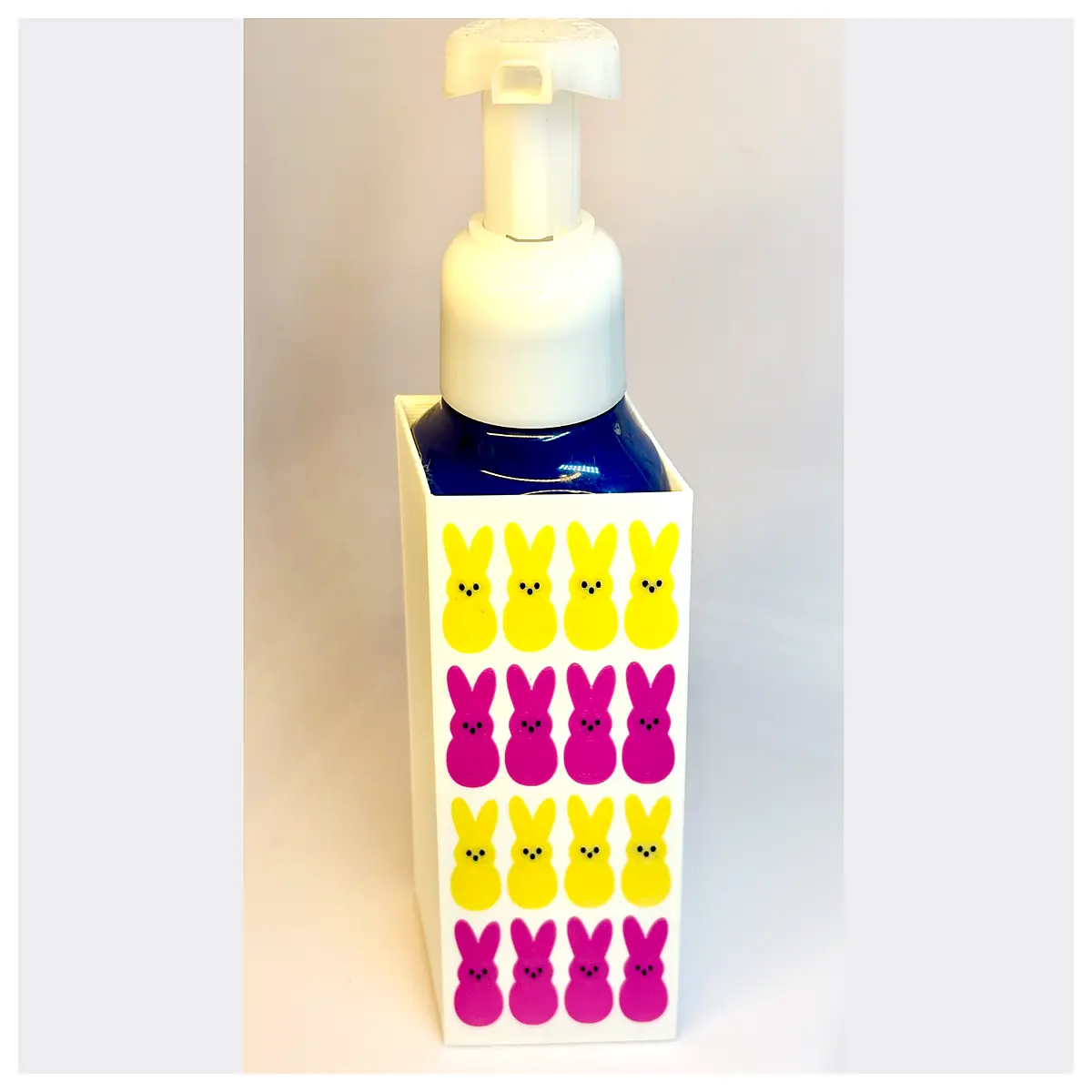 Pink Yellow Rabbit Hand Soap Bottle Kids Hand Sanitizer Container Pet Shaped Bottle Creative Hand Soap Packaging