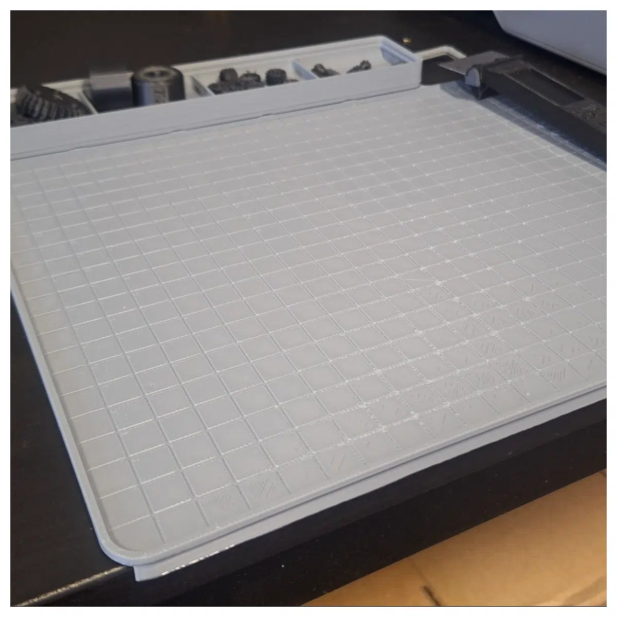 Gridfinity Grid Mat Desk Storage Organization Tools DIY Workstation Mat Storage Solutions Accessories