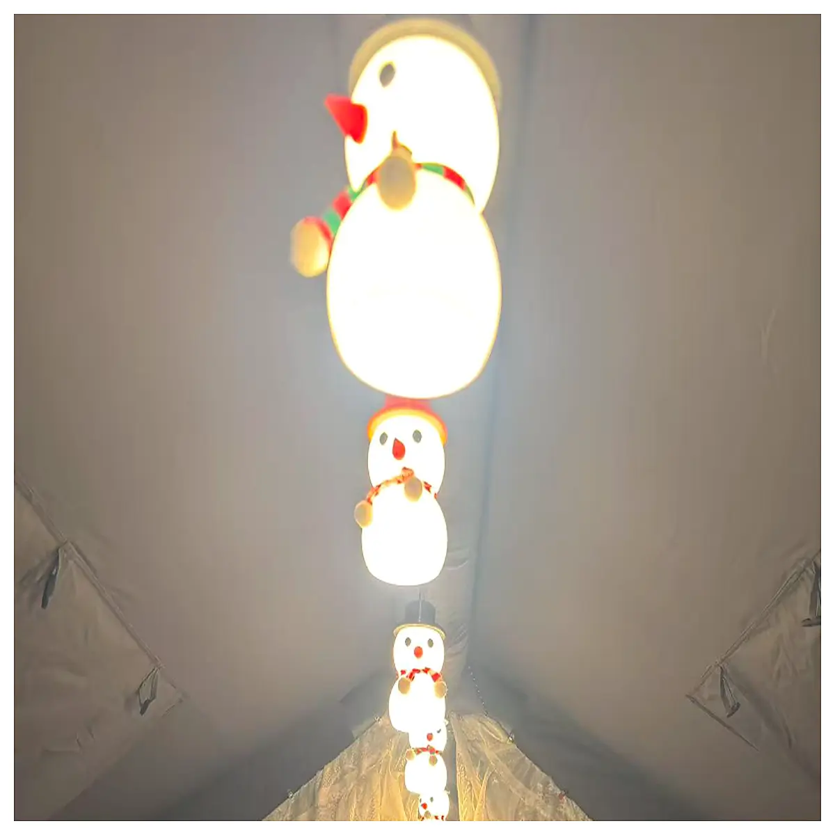 Snowman Up Toy Kids Christmas Decorations Holiday Gift Indoor Outdoor Activity New Year Decor Snowman Accessories