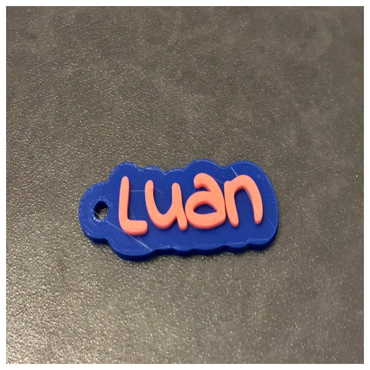 Keychain Luan Celebration Charm Keyring Gift Idea Anniversary Present Decorative Key Accessory
