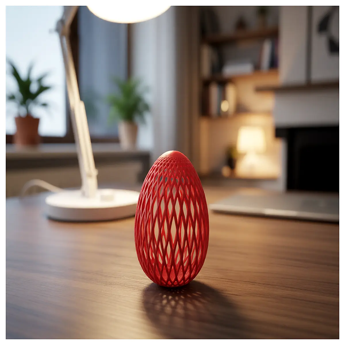 lightweight mesh easter eggs 45g plastic hollow decoration for spring party