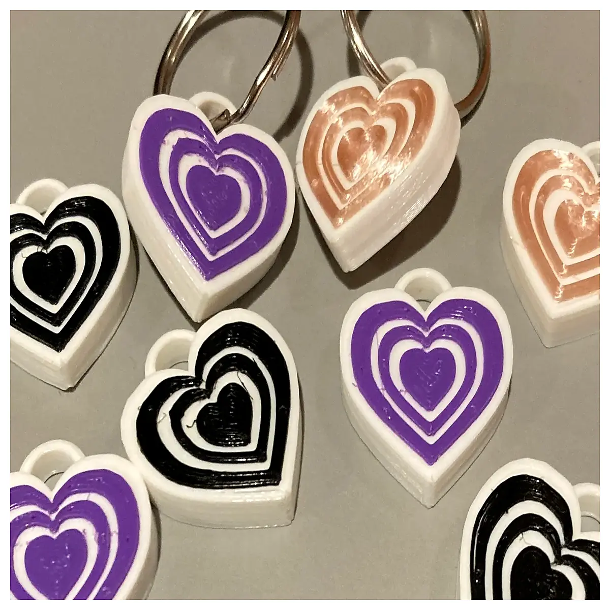 Keychain Cute Charm Emotional Gift Romantic Decoration Keychain Accessory Love Memorial