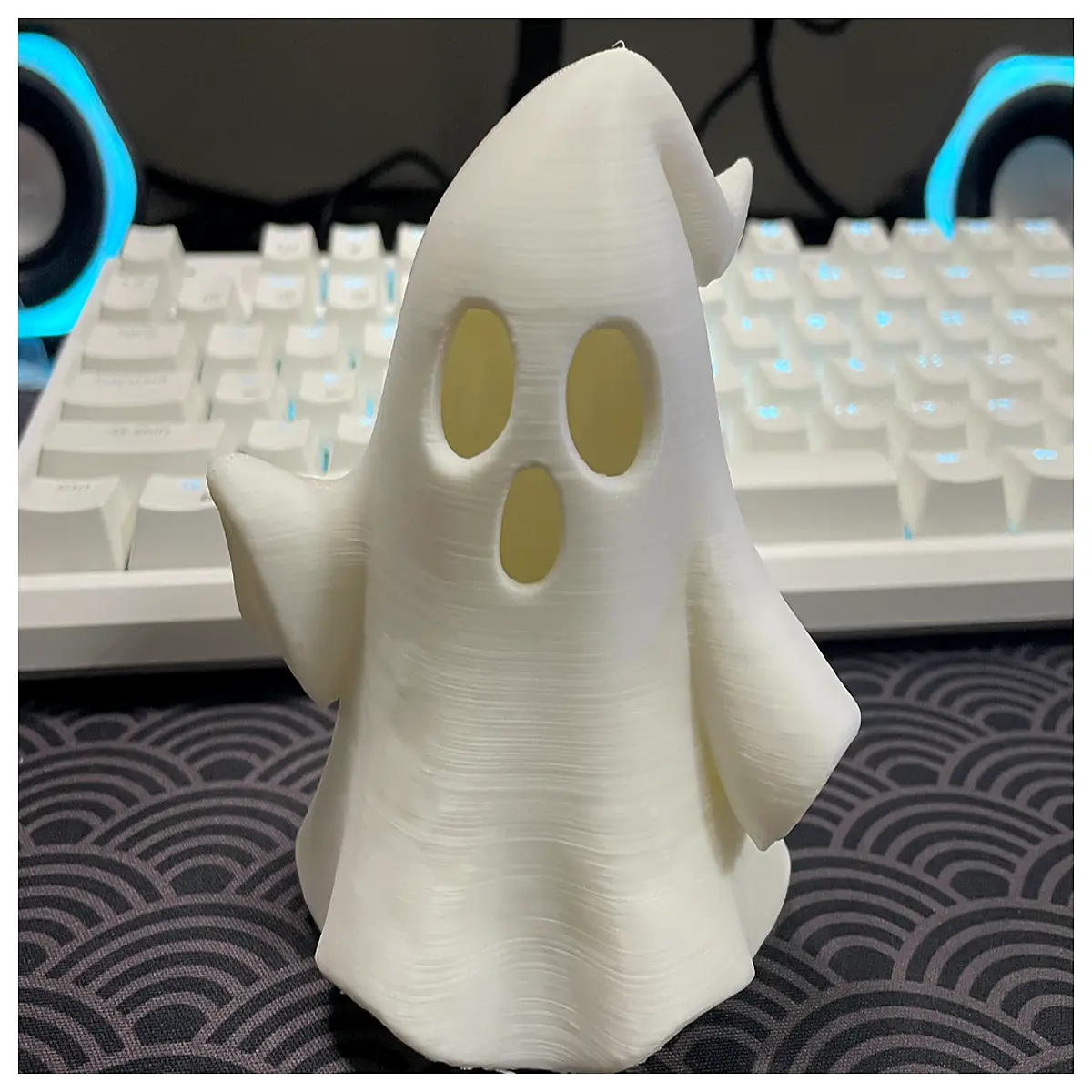 Little Ghost Nocturne Decorative Christmas Decoration Festive Decor Atmosphere Indoor Lighting Room Decor