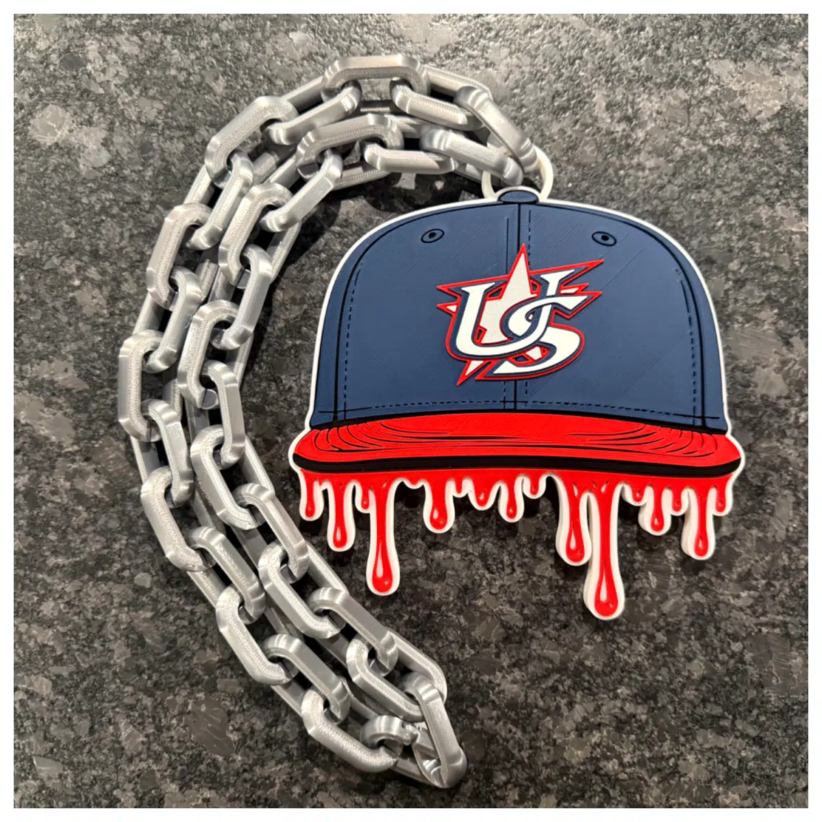 World Baseball Classic Hat Chain Baseball Jersey Accessory Game Gear Merchandise Sports Cap