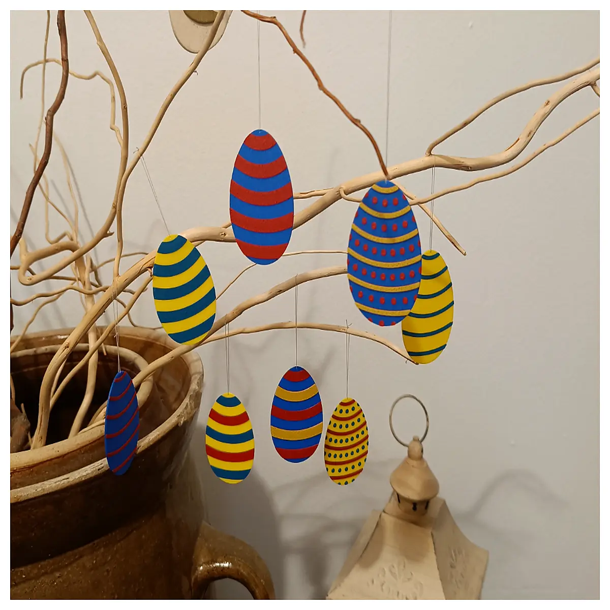 Hanging Easter Eggs Decoration Hanging Easter Egg Ornament Festive Decor Creative Gift Ideas