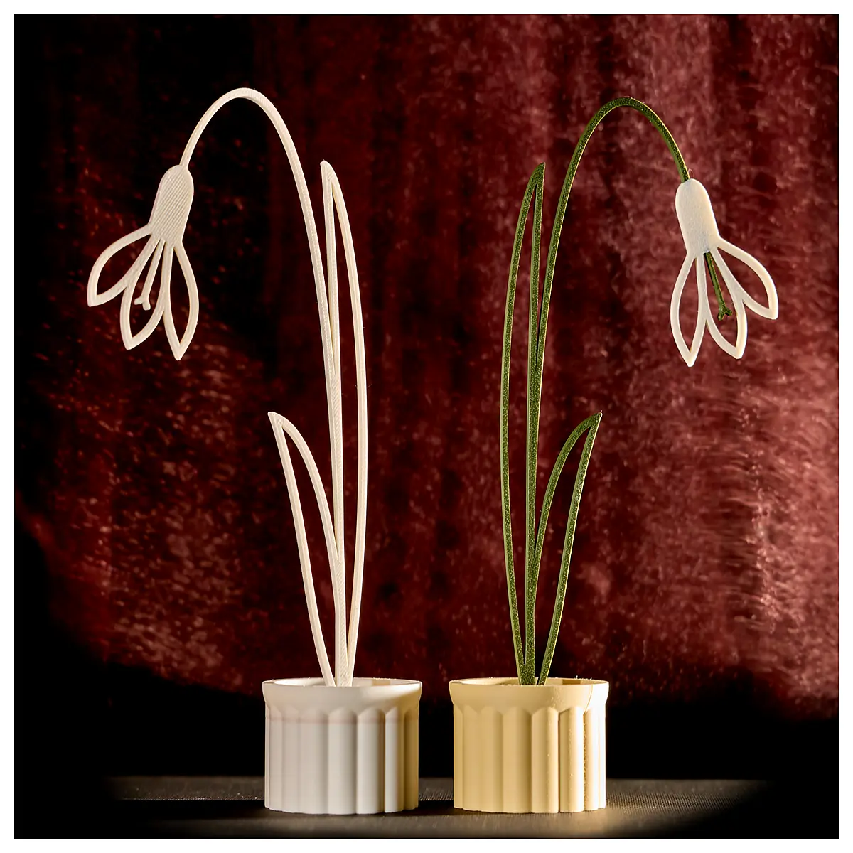 Decorative Snowdrop Flowers Planters Potted Plants Indoor Flowers Floral Arrangements Creative Bouquets Gift Ideas Arrangement Options