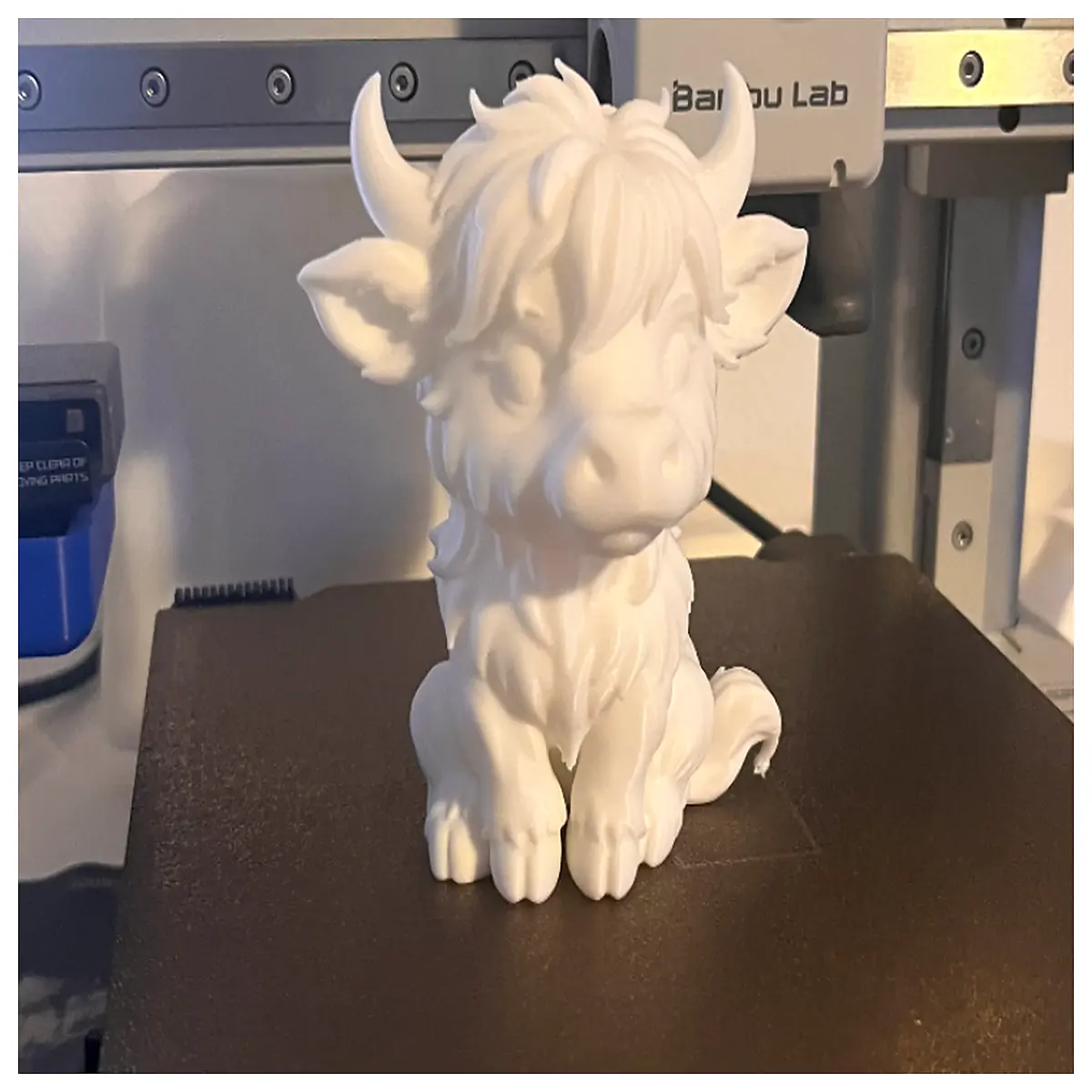 Sculpture Highland Cattle Art Piece Display Ideas Decorative Indoor Decoration Modern Art Sculpture Model Highland Cattle Decor