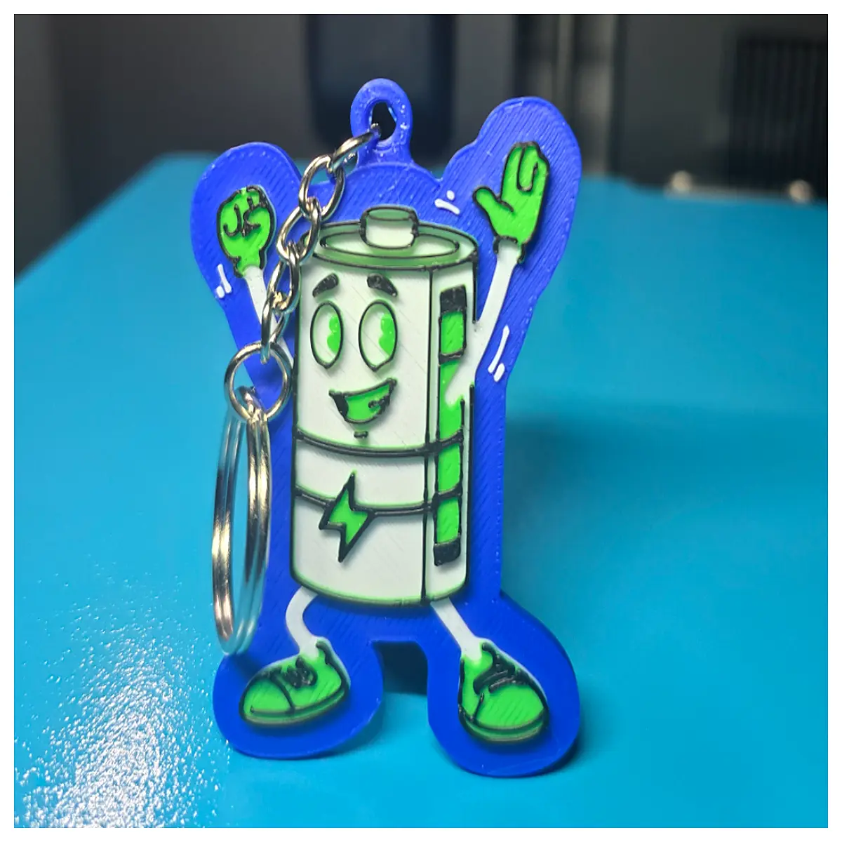 Phone Keychain Battery Case Mobile Accessory Phone Stand HappyBattery Keychain