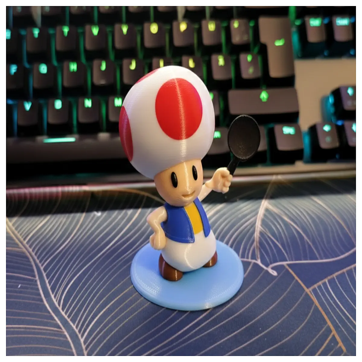 Chef Mungus Head 3D Mini Figure Collectible Model Anime Accessory Figure Parts