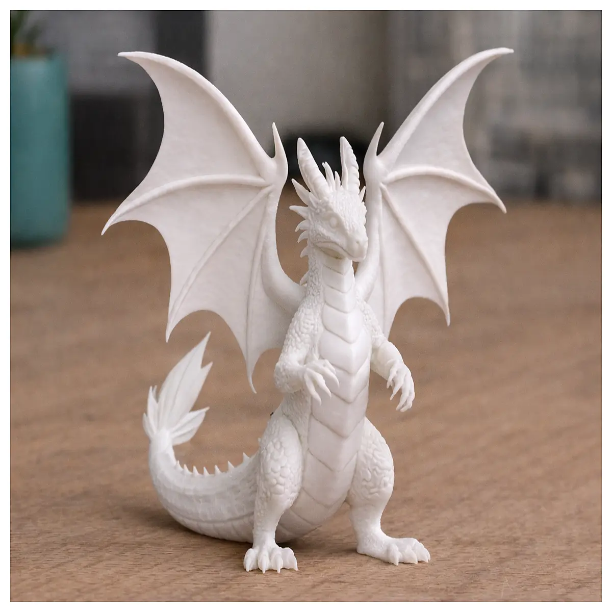Dragon Miniature Model Detailed Fantasy Scale Model Dragon Toy Collectible Figure Desk Decoration Tiny Dragon