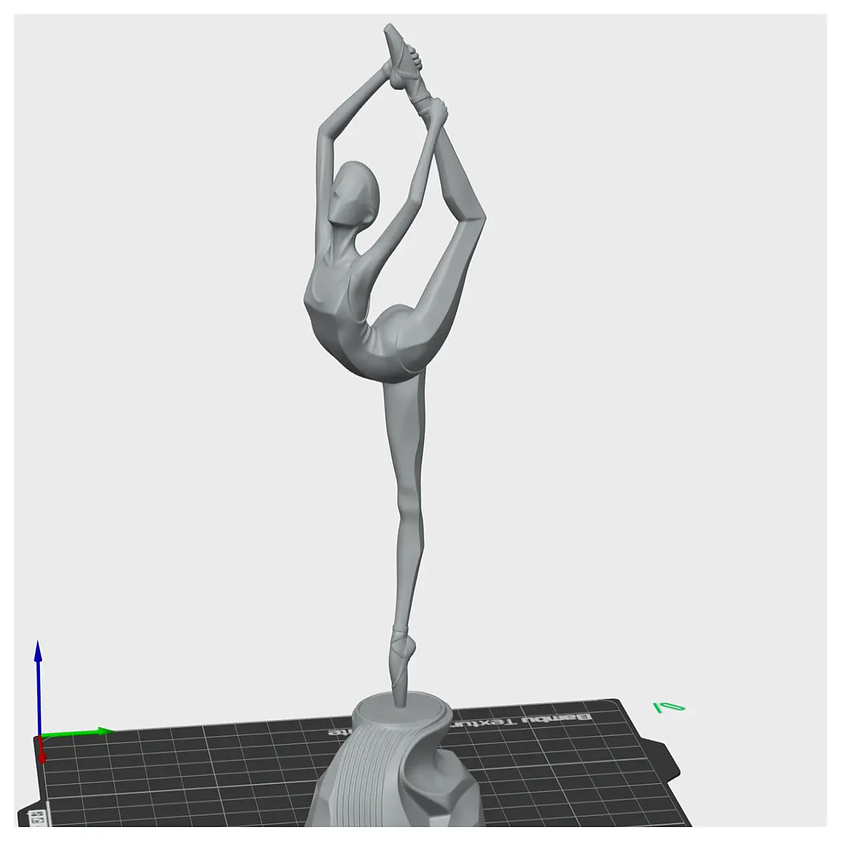 Ballet Girl Statue Elegant Classical Dance Art Decoration Figurine Young Girl Sculpture Art Piece