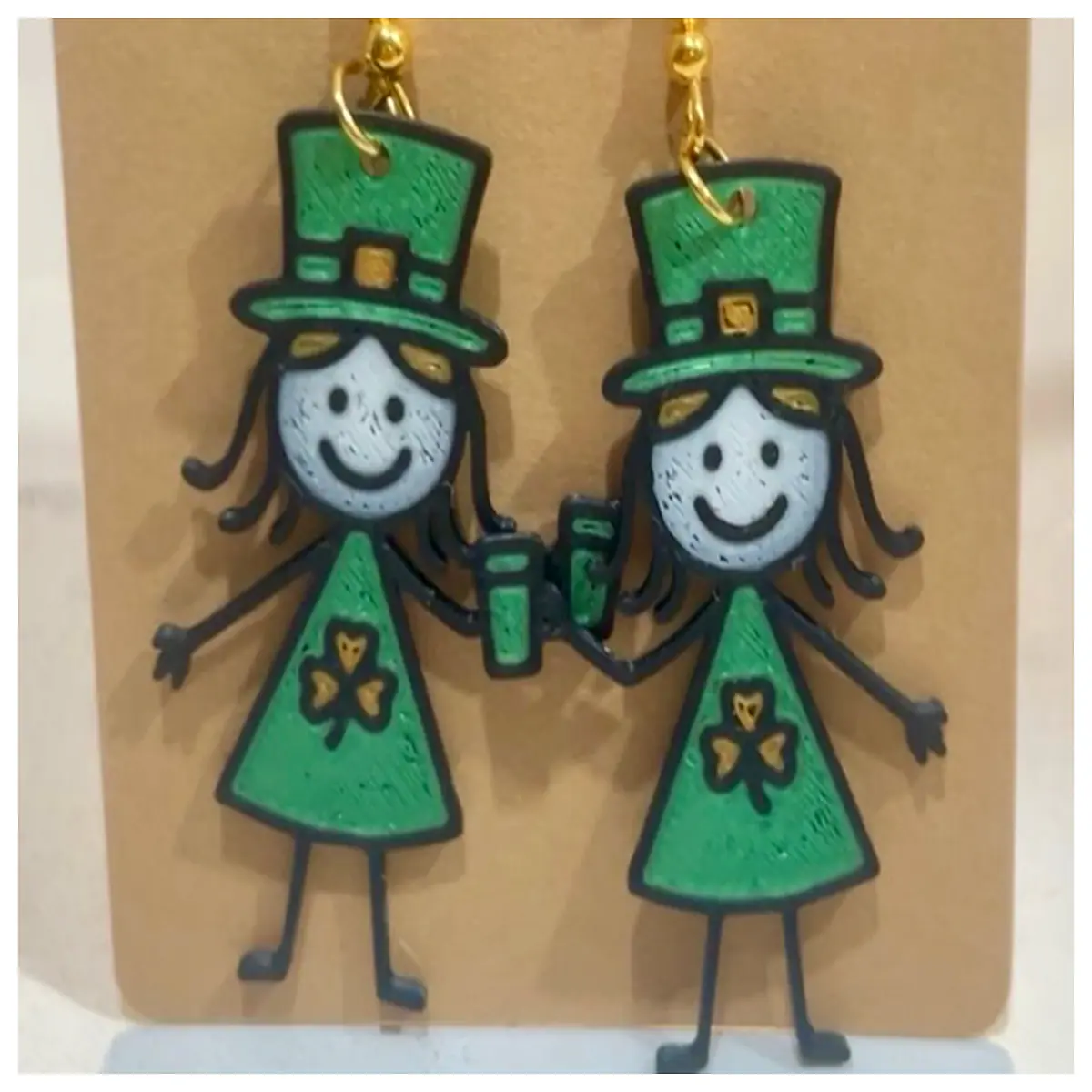 Irish Charm Earrings Elegant Refined Romantic Women s Jewelry Fashion Trend Accessory Choice Earring Accessories
