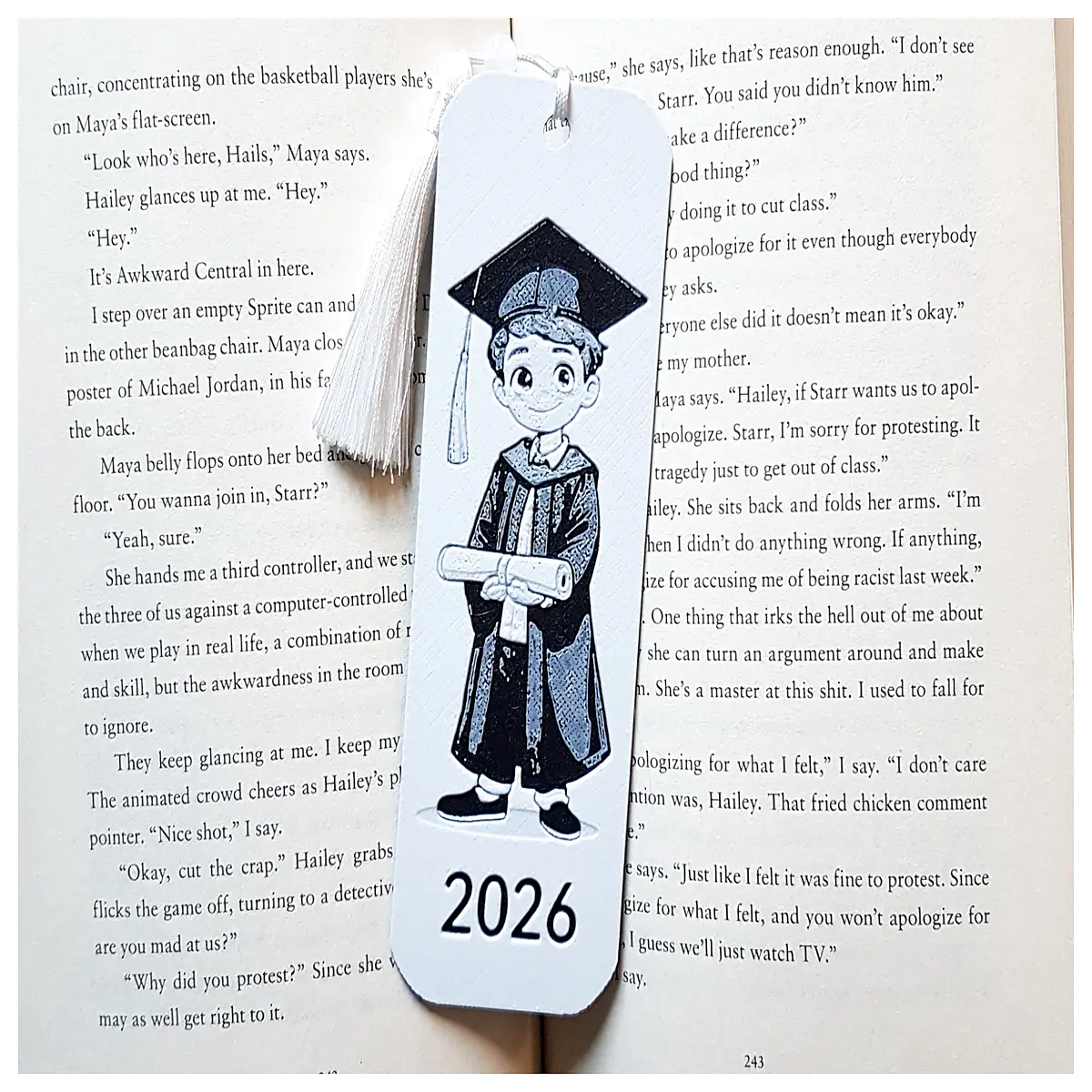 Graduation Bookmark 2026 Male Graduation Gift Graduation Ceremony Memorial Student Gift Graduation Decoration