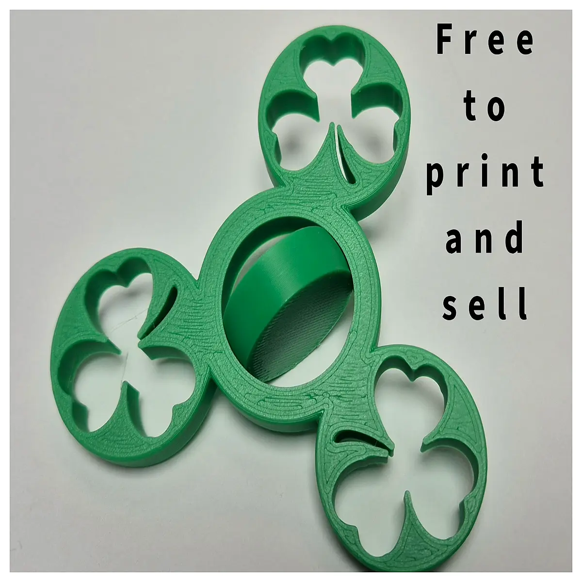 Three Leaf Rotating Fidget Toy Creative Print Sell Stress Relief Kids Brain Teaser Fun Anxiety Release Tool