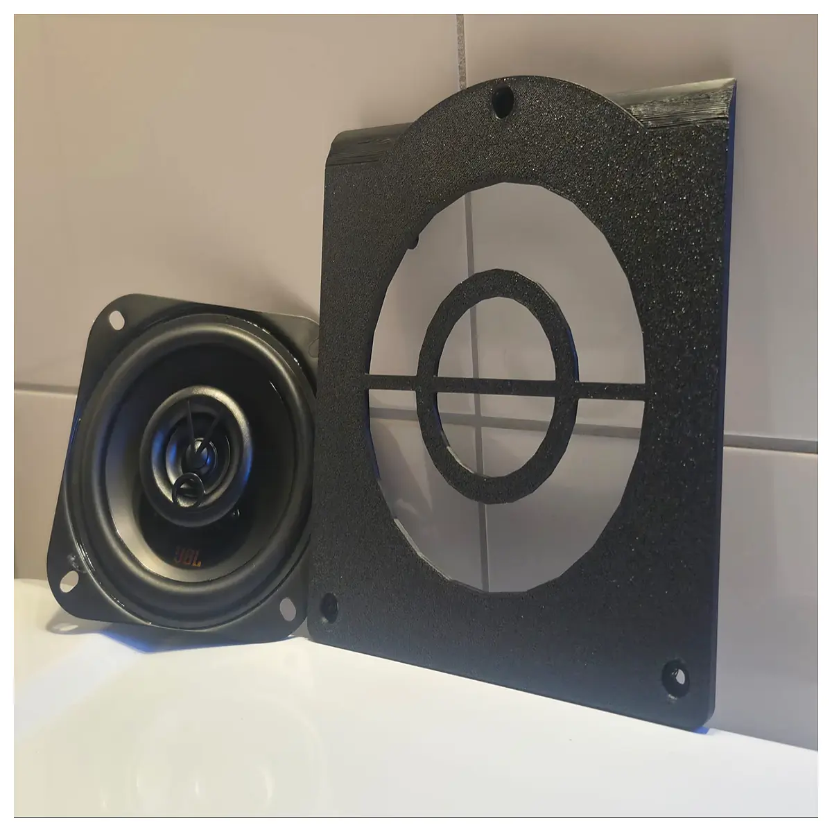 2 Speaker Panel 4 Inch Car Audio Parts Speaker Cover Replacement Component
