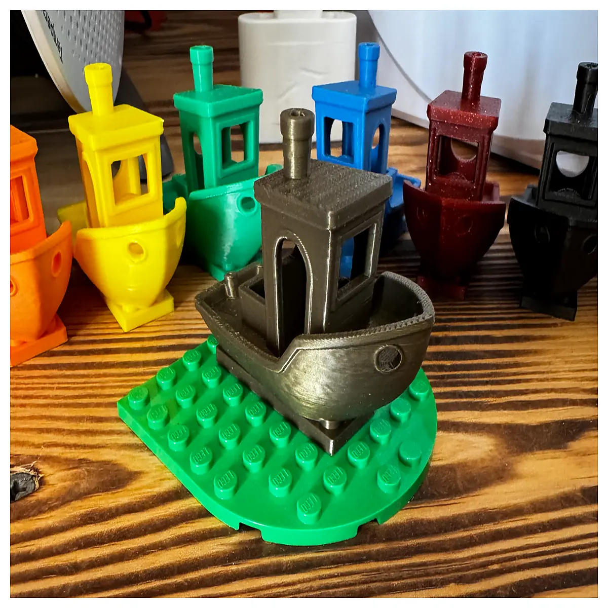 printer calibration cube diy assembly mini benchy building blocks for beginners
