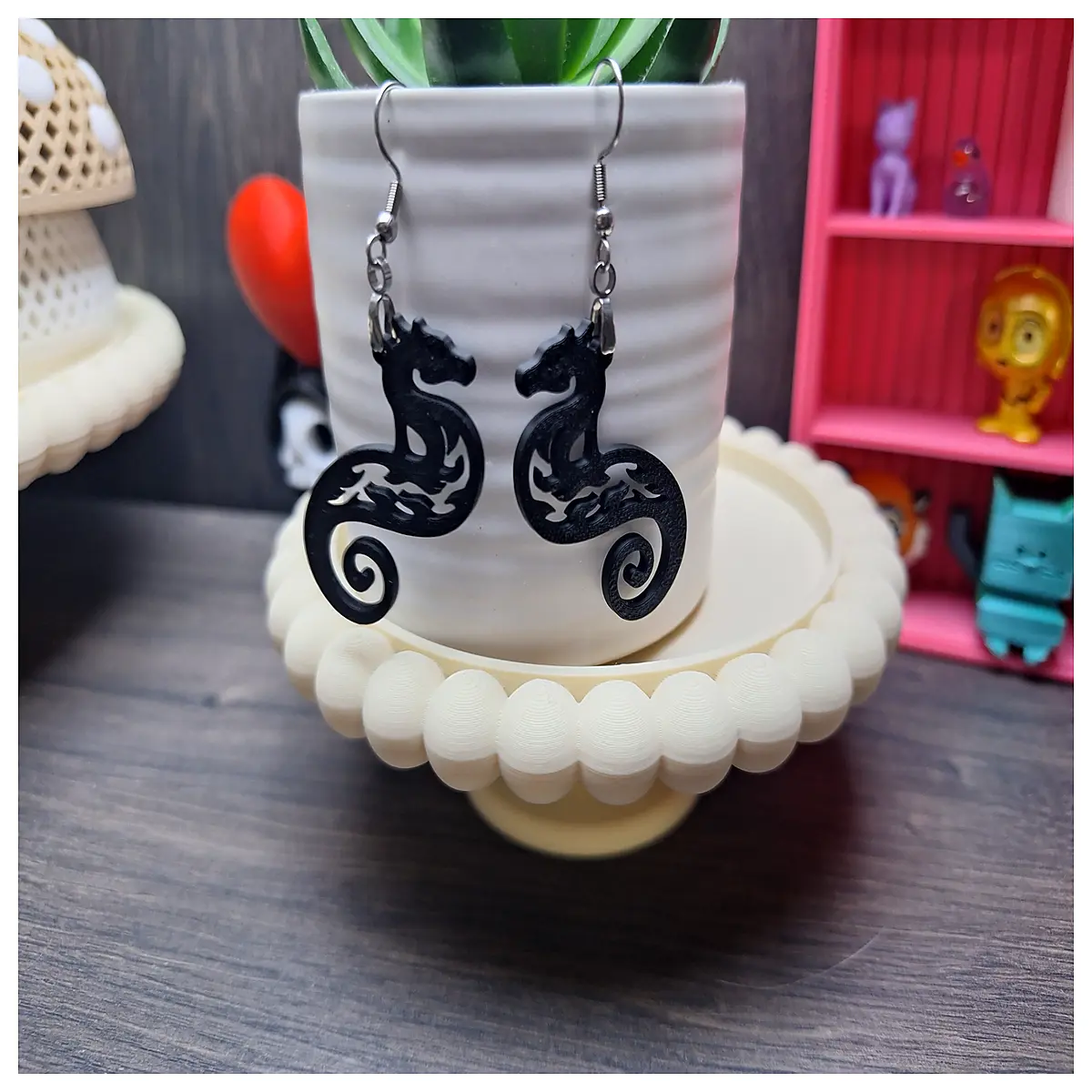 dragon earrings for women mythical beast jewelry fantasy dragon wing studs gothic dragon ear cuffs dragon head earrings
