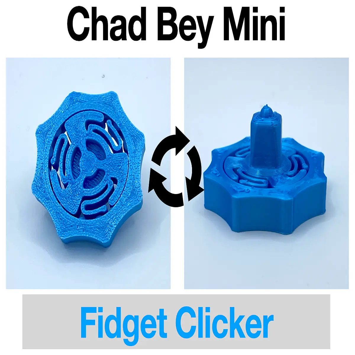 Mini Fidget Spinner Stress Relief Toy Aid Calming Spin Toy Puzzle Gadget Anxiety Relief