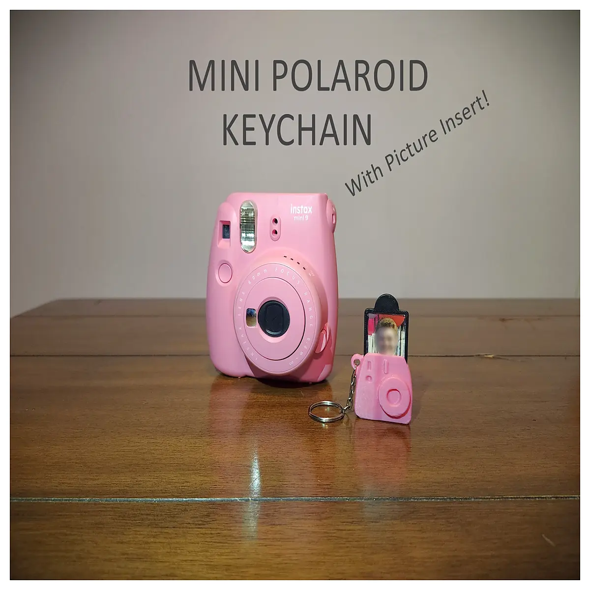 Mini Photo Case Keychain Small Portable Photo Box Camera Accessories Mini Camera Decoration Snap Camera Gift