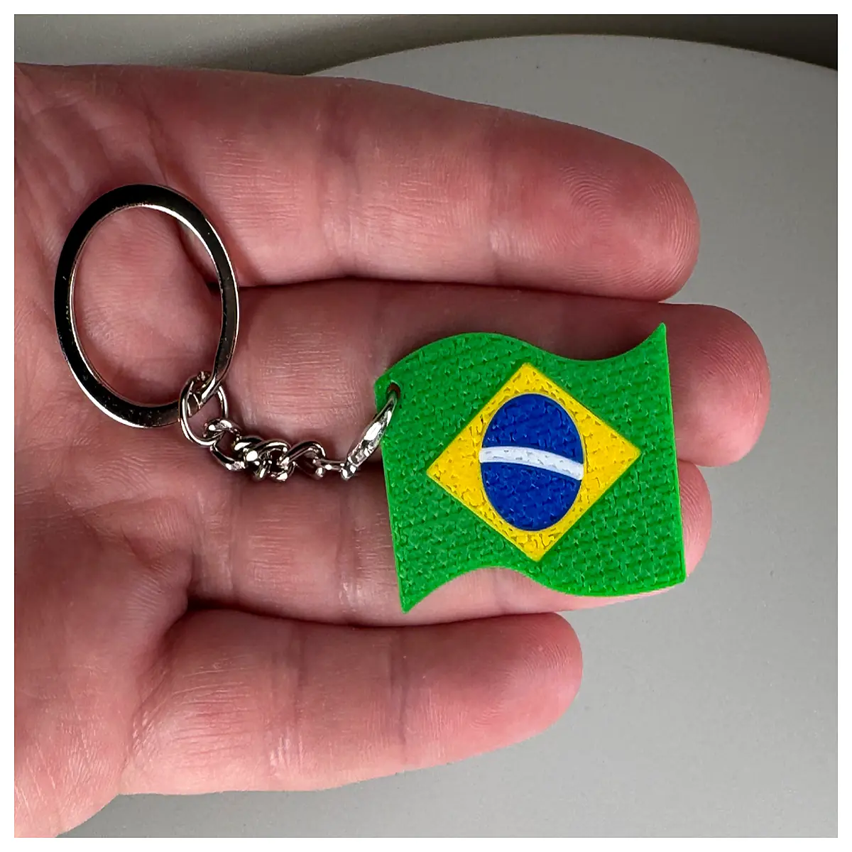 Brazil Keychain Souvenir Travel Gift Brazilian Culture Keyring Decoration Brazil Tourist Gift