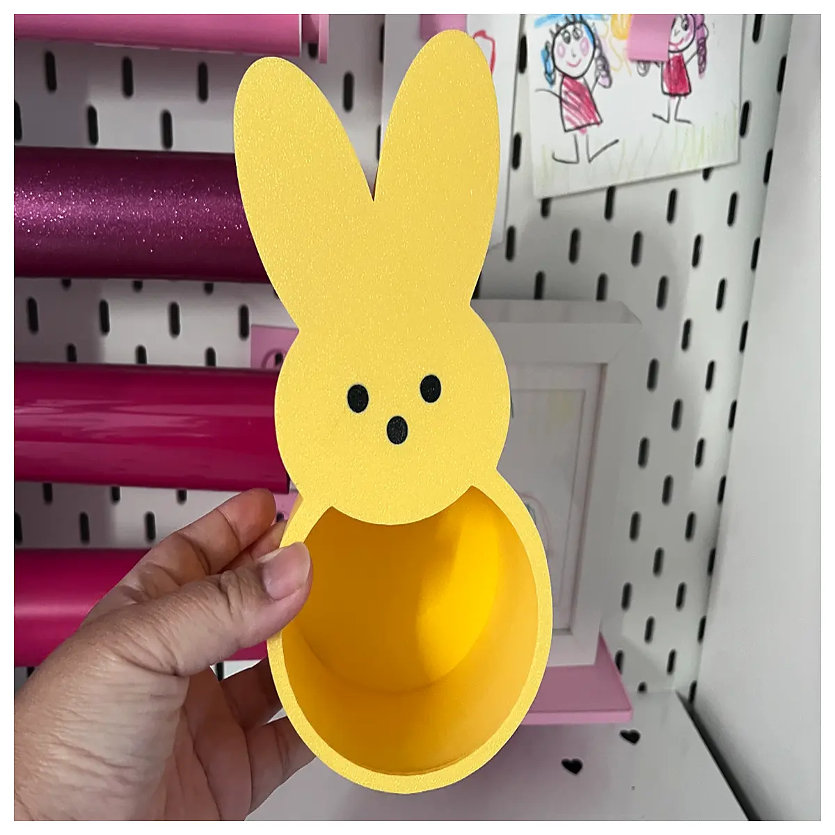 rabbit shaped deep round gift box with lid for cosmetics jewelry perfume packaging wholesale custom