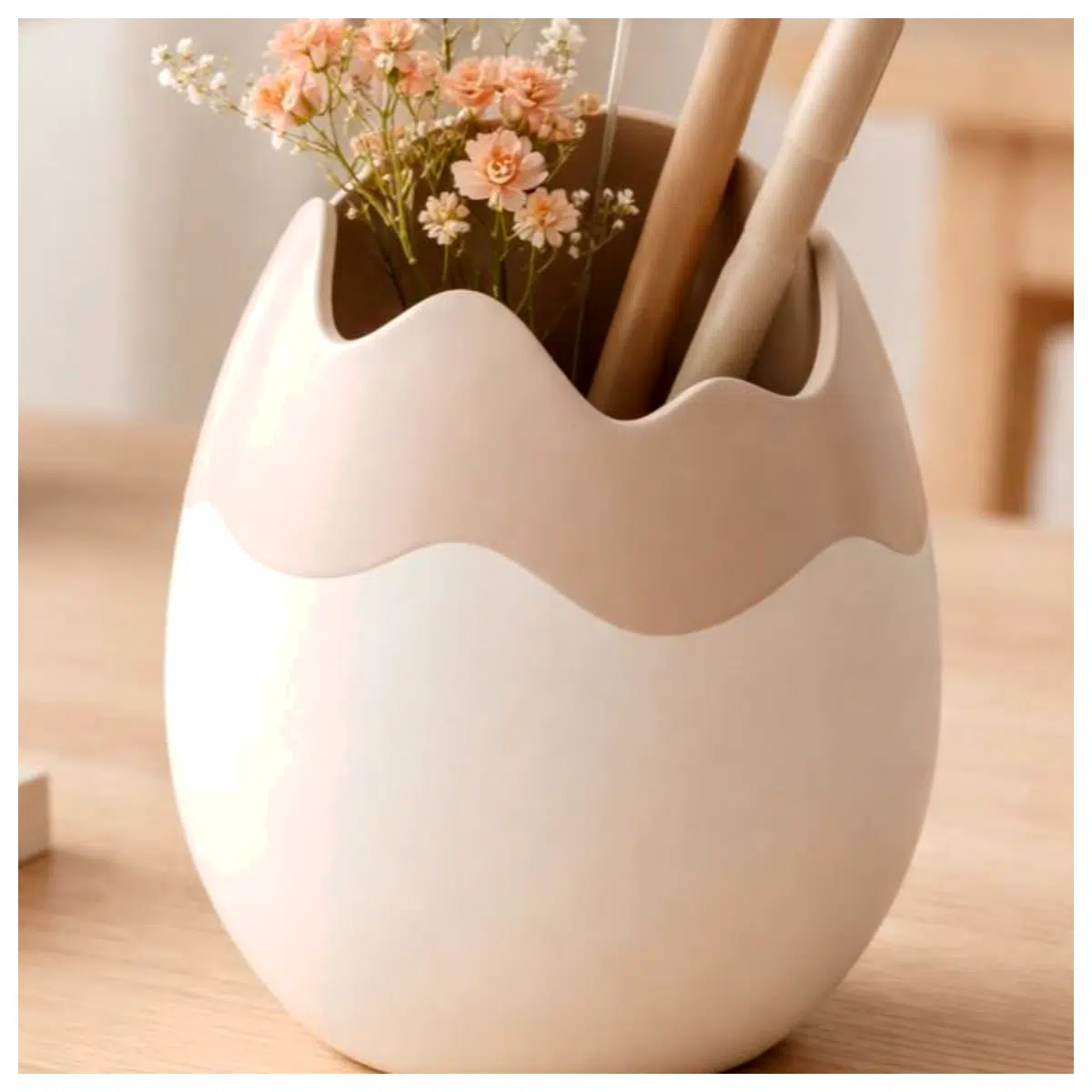 Egg Shell Planters Easter Decoration Ceramic Planters Festive Planters Creative Planters Easter Gift Decorative Planters