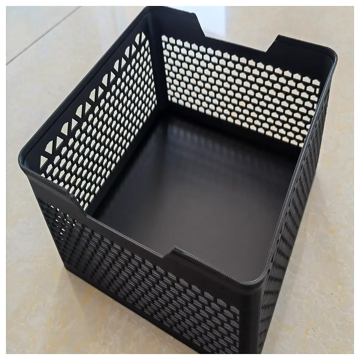 Storage Basket Woven Carry Crate Home Organization Kitchen Bathroom Storage Basket Multi Purpose Container Shelf Basket