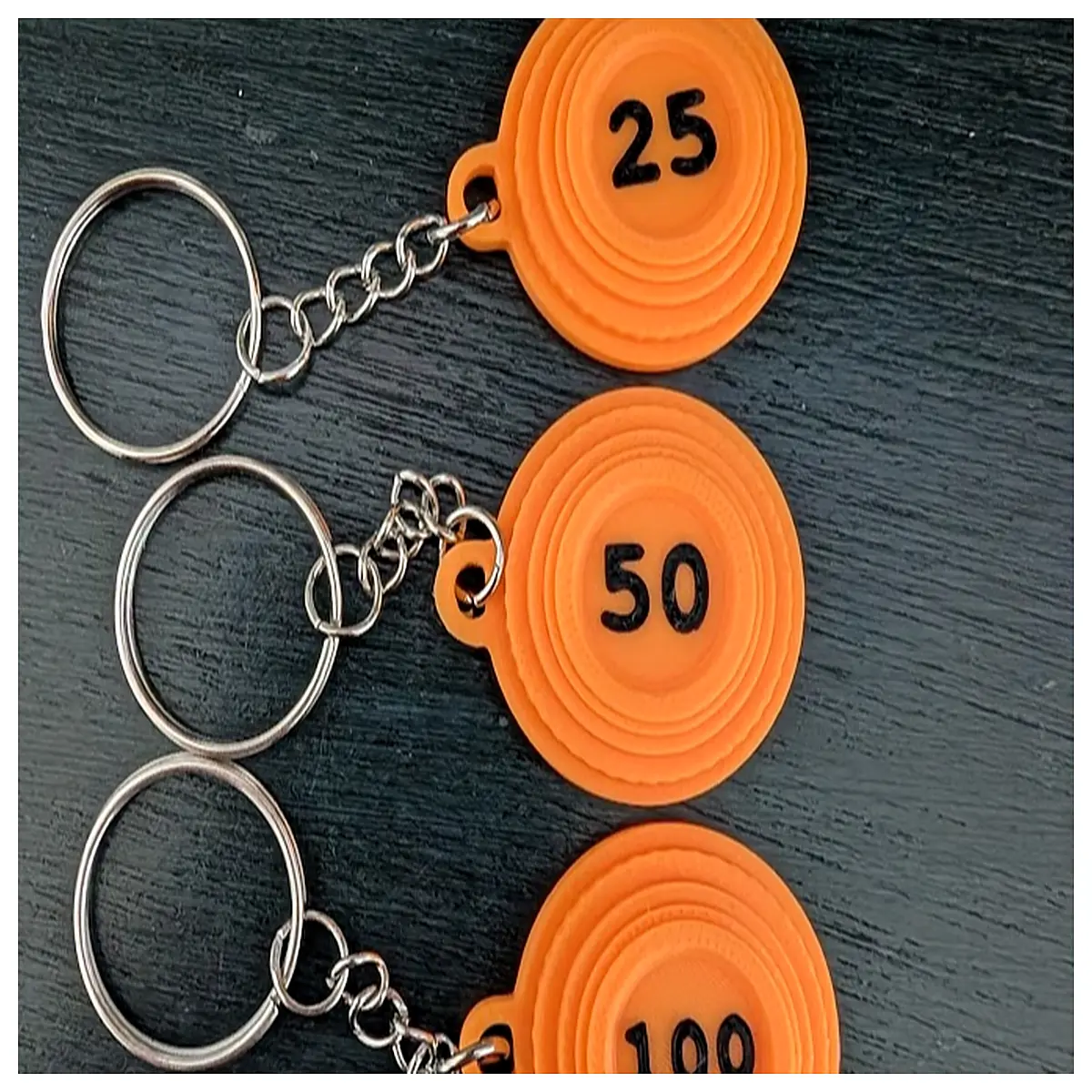 clay pigeon shooting keychain target practice hunters