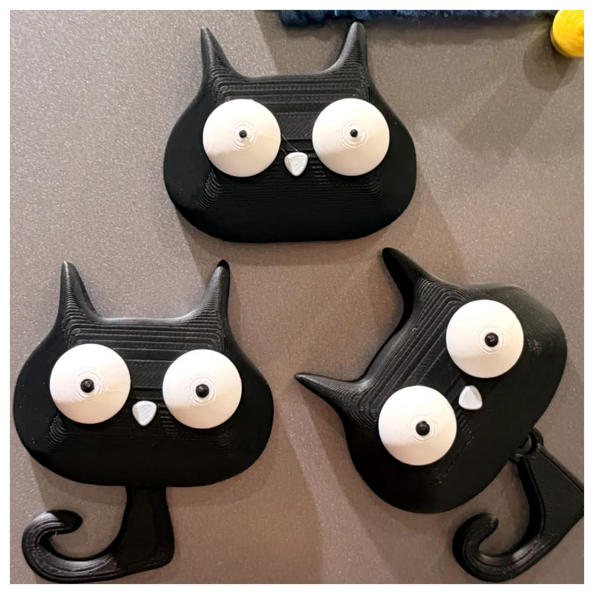 cute cat fridge magnet for kitchen decor funny animal refrigerator magnets set adorable sticker for kids room cute cat fridge magnet for kitchen