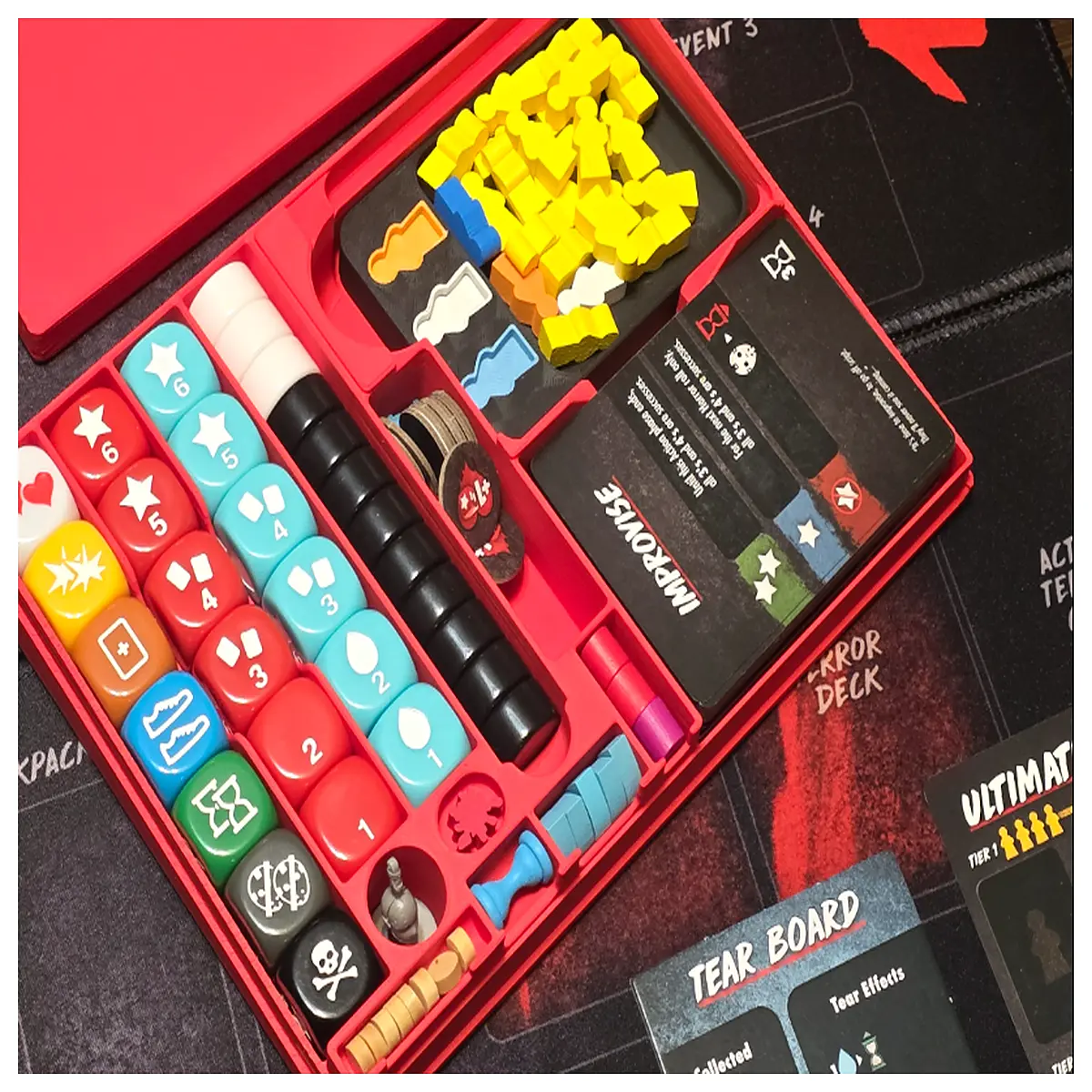 FINAL GIRL Core Box Storage Box Toy Organizer Kids Toys Storage Box Game Accessories Collection Box Core Box Storage