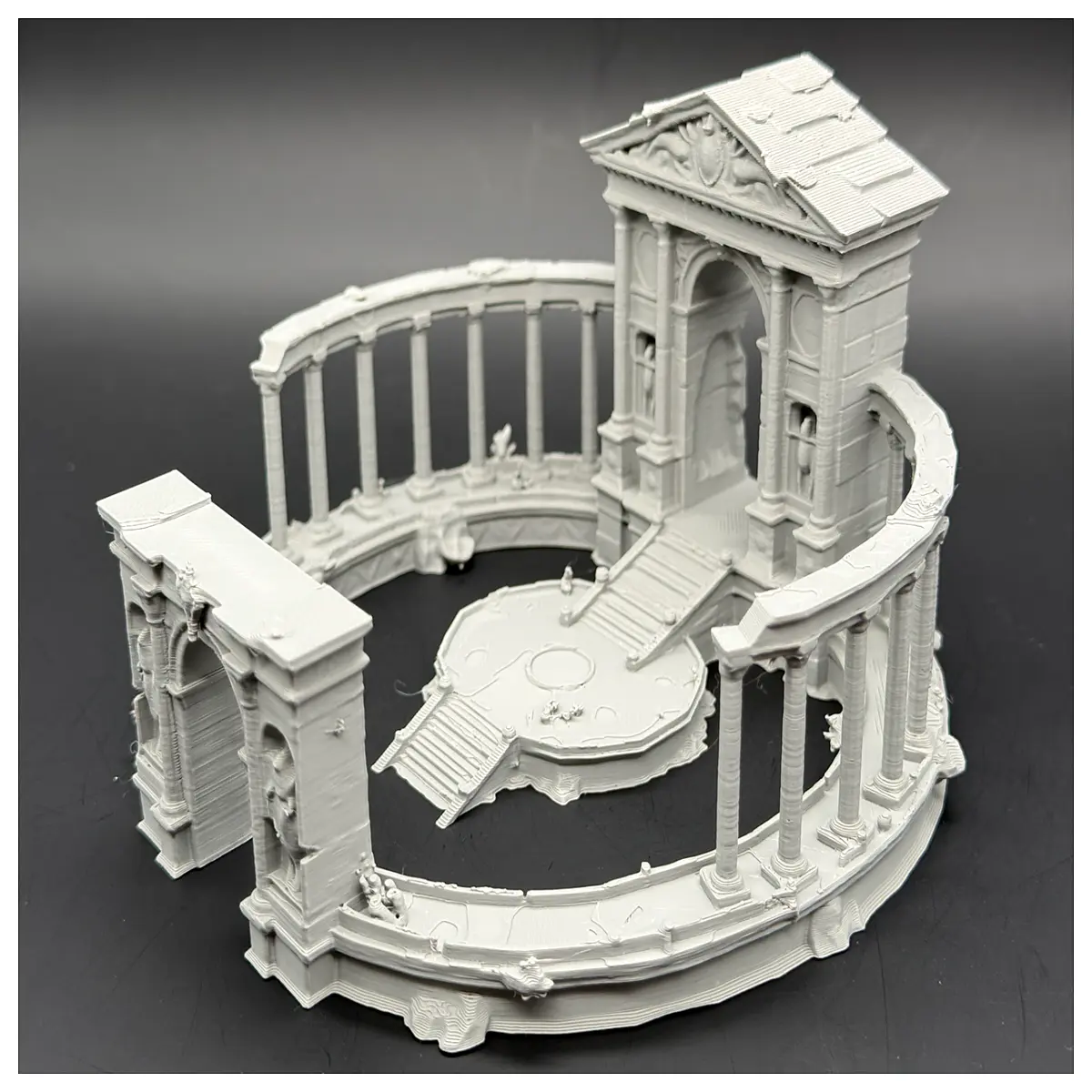 Sunken Plaza Sacred Ruins Exploration Archaeological Dig Lost Civilization Ancient City Site Game Historical Artifacts