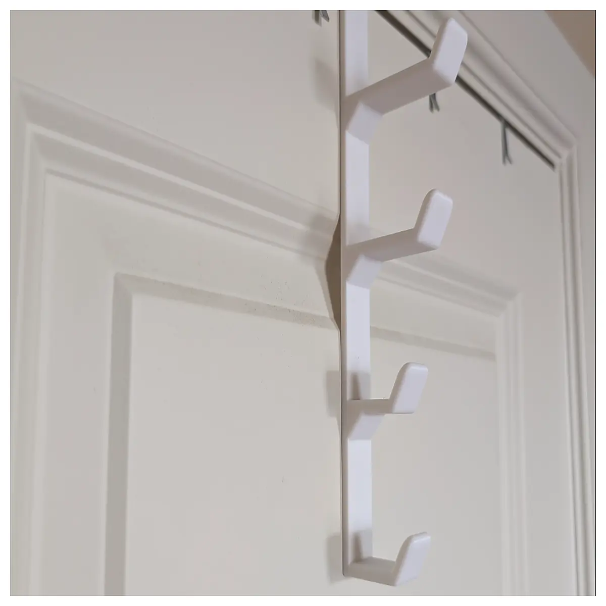 Multi Tiered Wall Hooks Door Back Coat Rack Wall Mounted Shelf Hanging Decor Storage Organizer Home Space Optimization