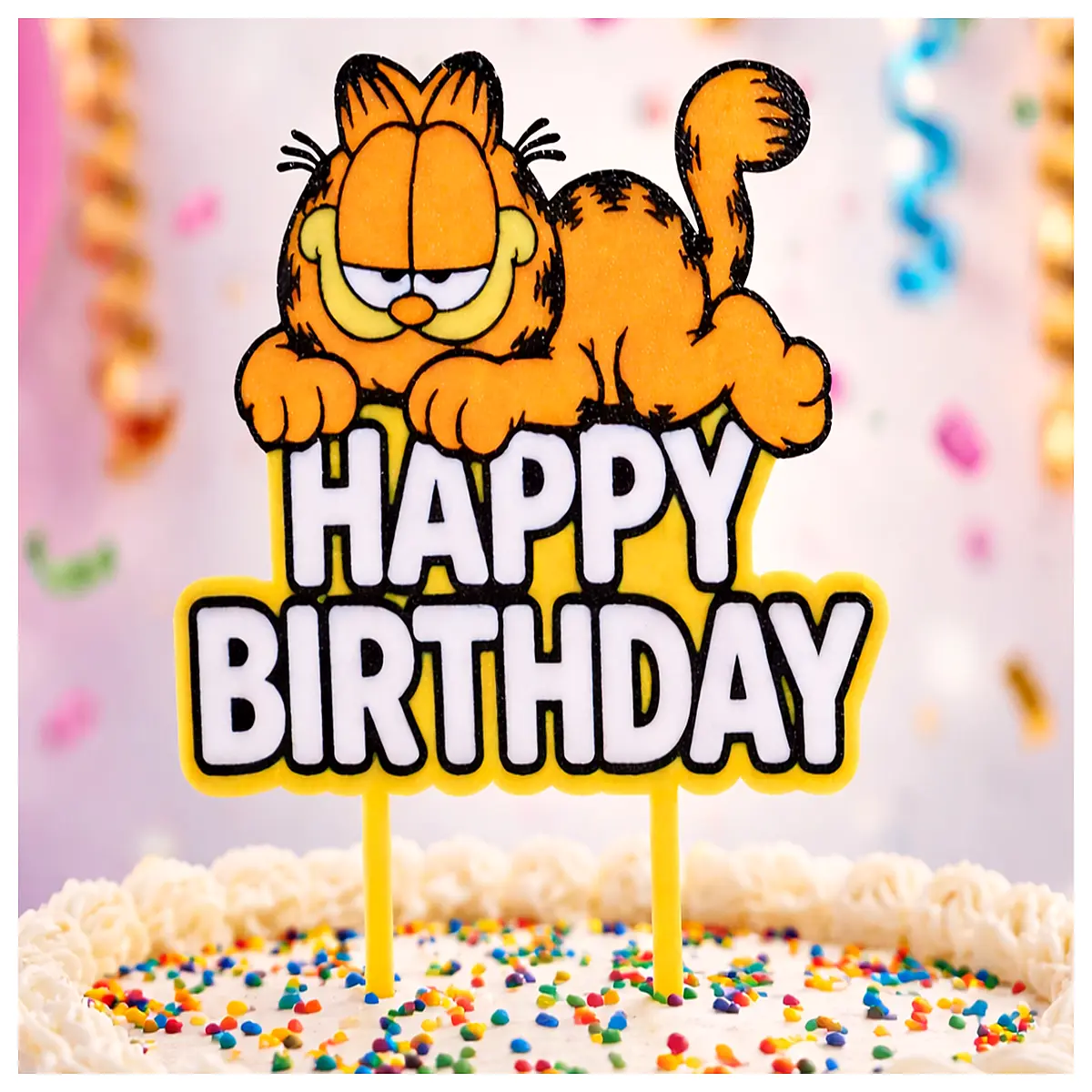 Gat Cat Cake Topper Cat Birthday Cake Decorations Cute Cartoon Cake Accessories Cake Decoration Sets Wholesale