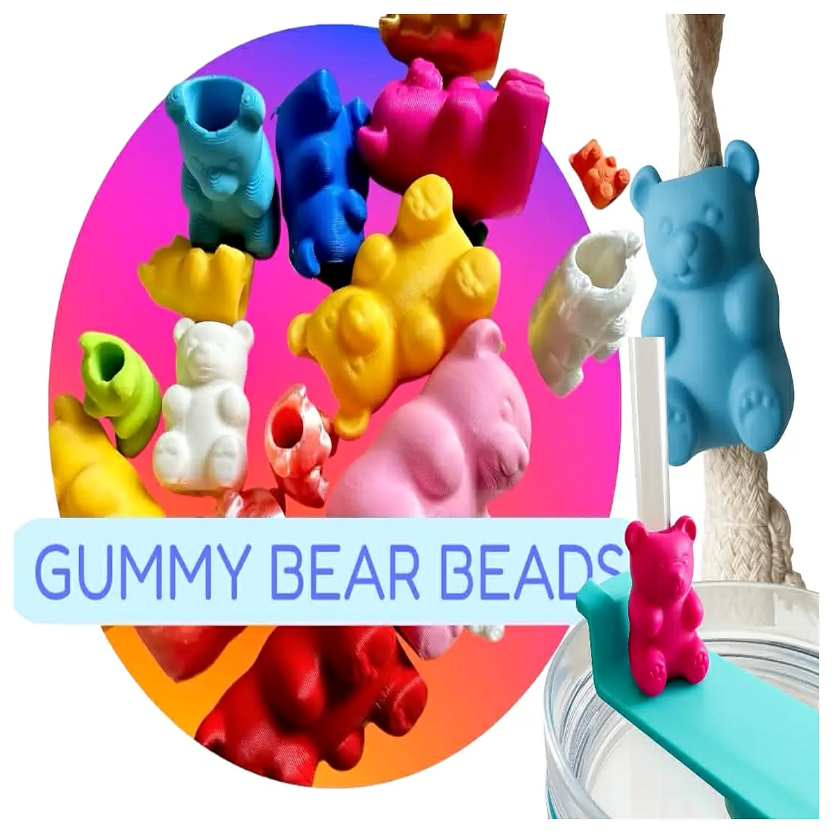 Small Bear Jelly Beads Jelly Candy Sweet Treats Kids Toys Bulk Wholesale Retail
