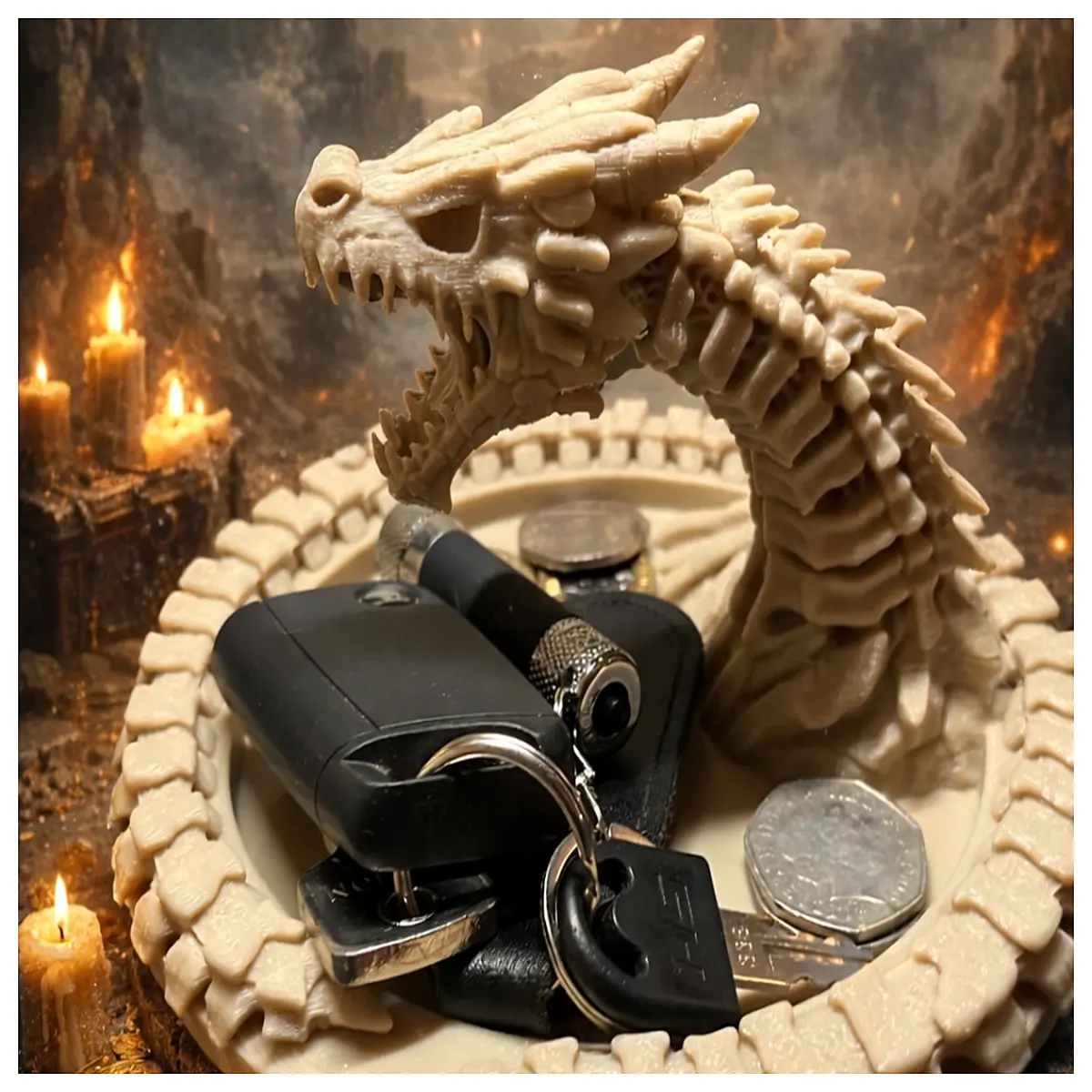 Skeleton Dragon Bowl Dinosaur Dinnerware Set Kids Birthday Party Decoration Bowl Dinosaur Theme Gift Dinosaur Birthday Present