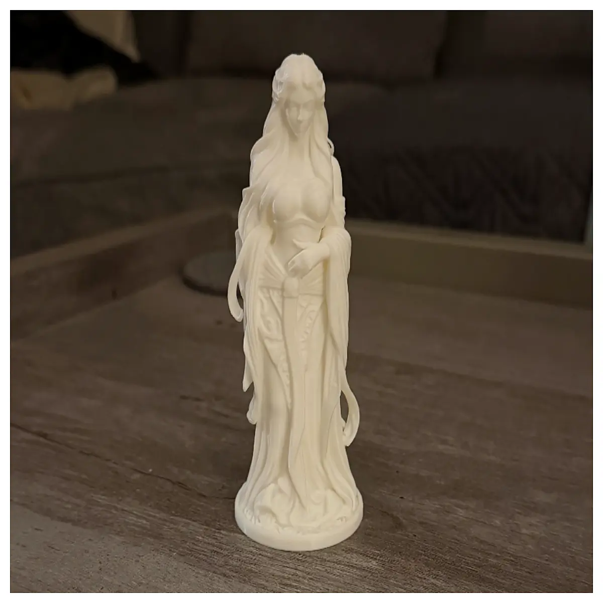 Mystical Fantasy Lady Statue Figurine Decoration Magical Art Desktop Ornament Gift Collectible