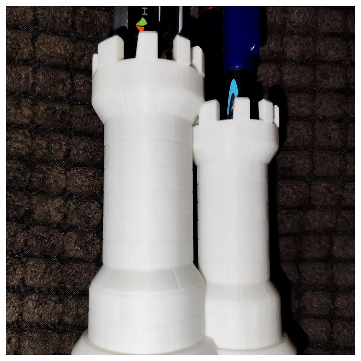 desktop pen holder tower organizer multi tier storage for office desk supplies