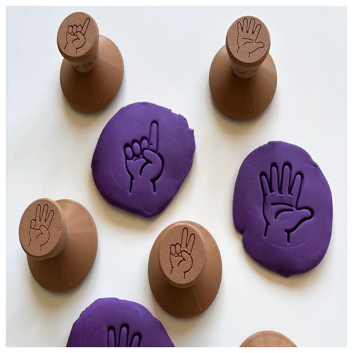baby finger paint stamps non washable ink pads for kids crafts toddler art supplies