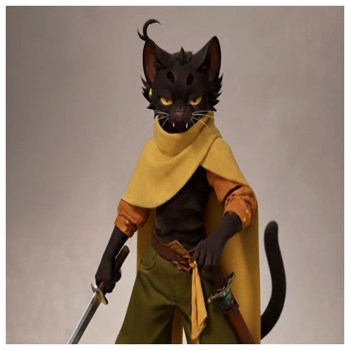 tabaxi catfolk dnd 5e character sheet printable pdf
